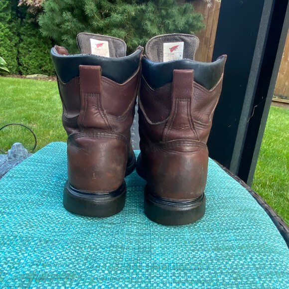 Red Wing-2414 MEN’S 8-INCH WATERPROOF CSA SAFETY TOE BOOT 10.5 3E - Picture 4 of 11